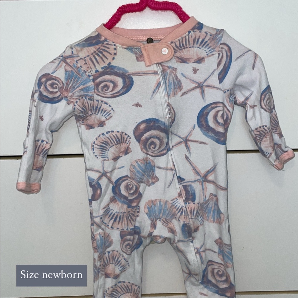 Seashell Print Kids One Piece